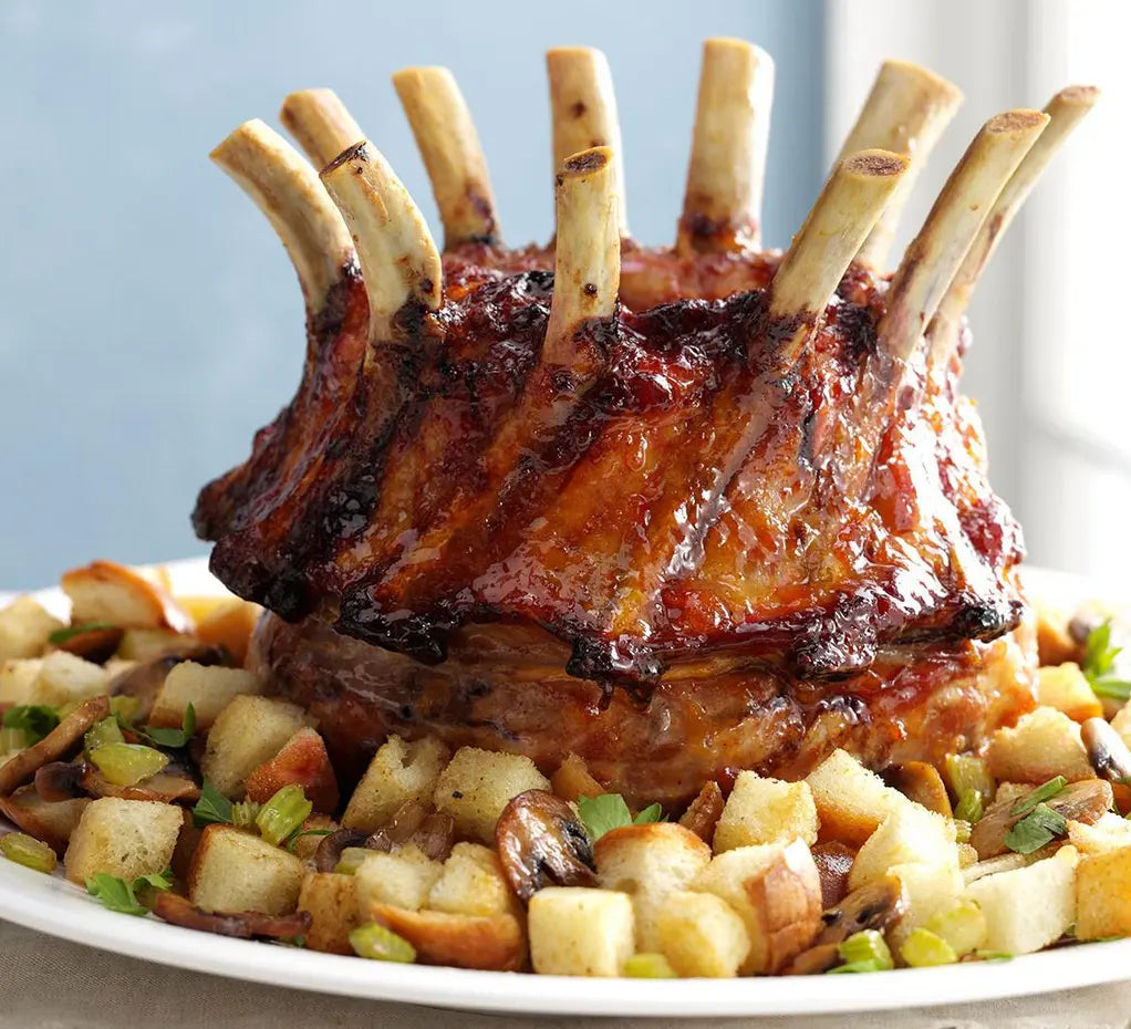 What is a Beef Crown Rib Roast Bradley Smoker