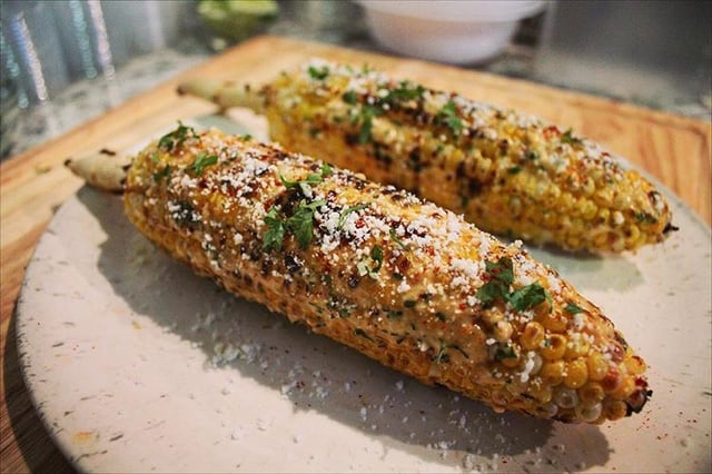 Smoked Mexican Street Corn