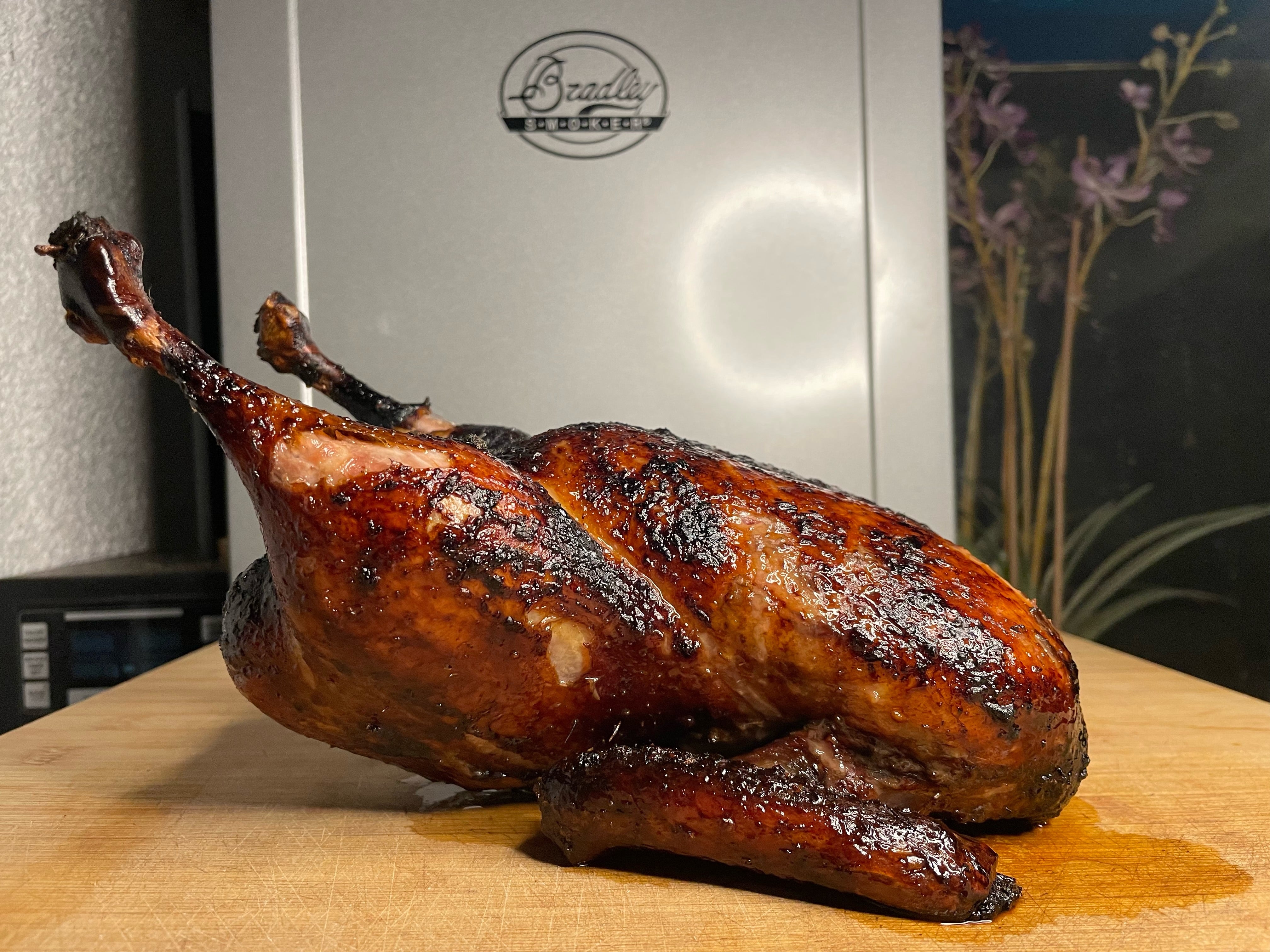 Sticky Smoked Orange Duck Bradley Smoker