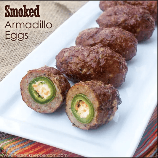 Smoked Jalapeno Stuffed Meatballs Recipe - Smoked Armadillo Eggs