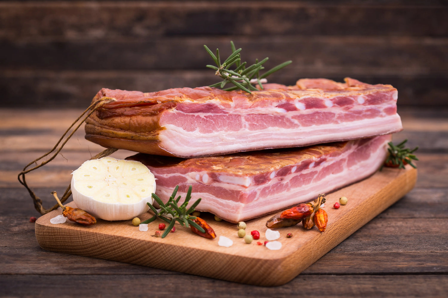 What Gives Bacon Its Traditional Smoky Flavor?