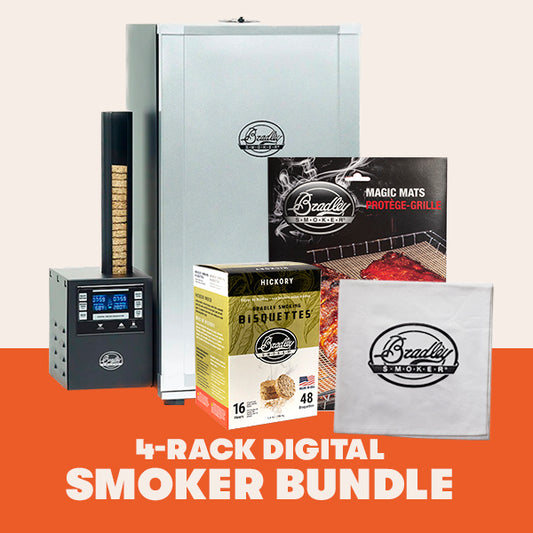 4 -Rack Digital Smoker Bundle