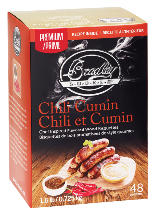 Premium Chili Cumin Wood Bisquettes