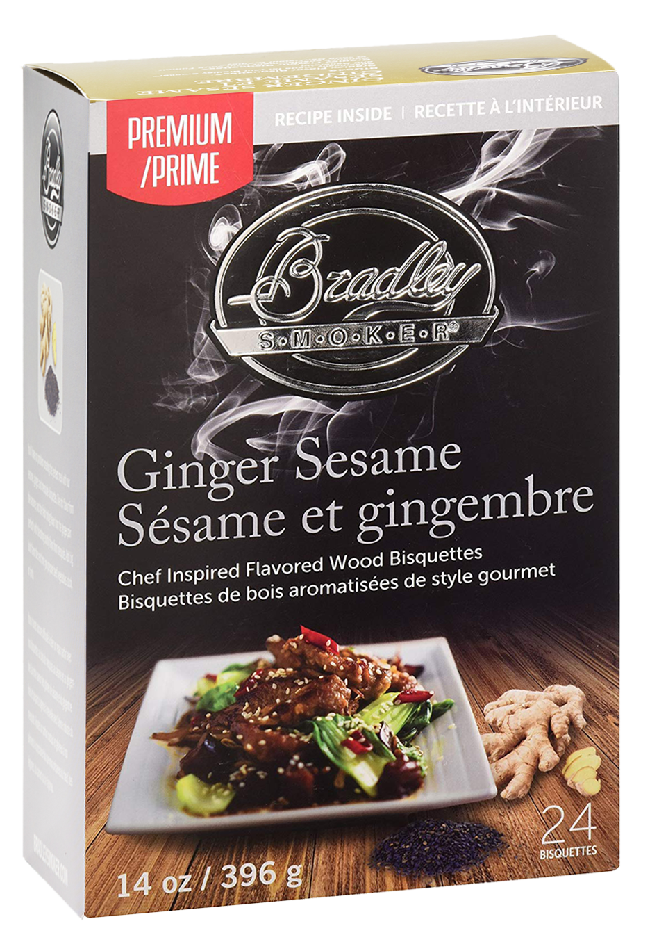 Premium Ginger Sesame Wood Bisquettes