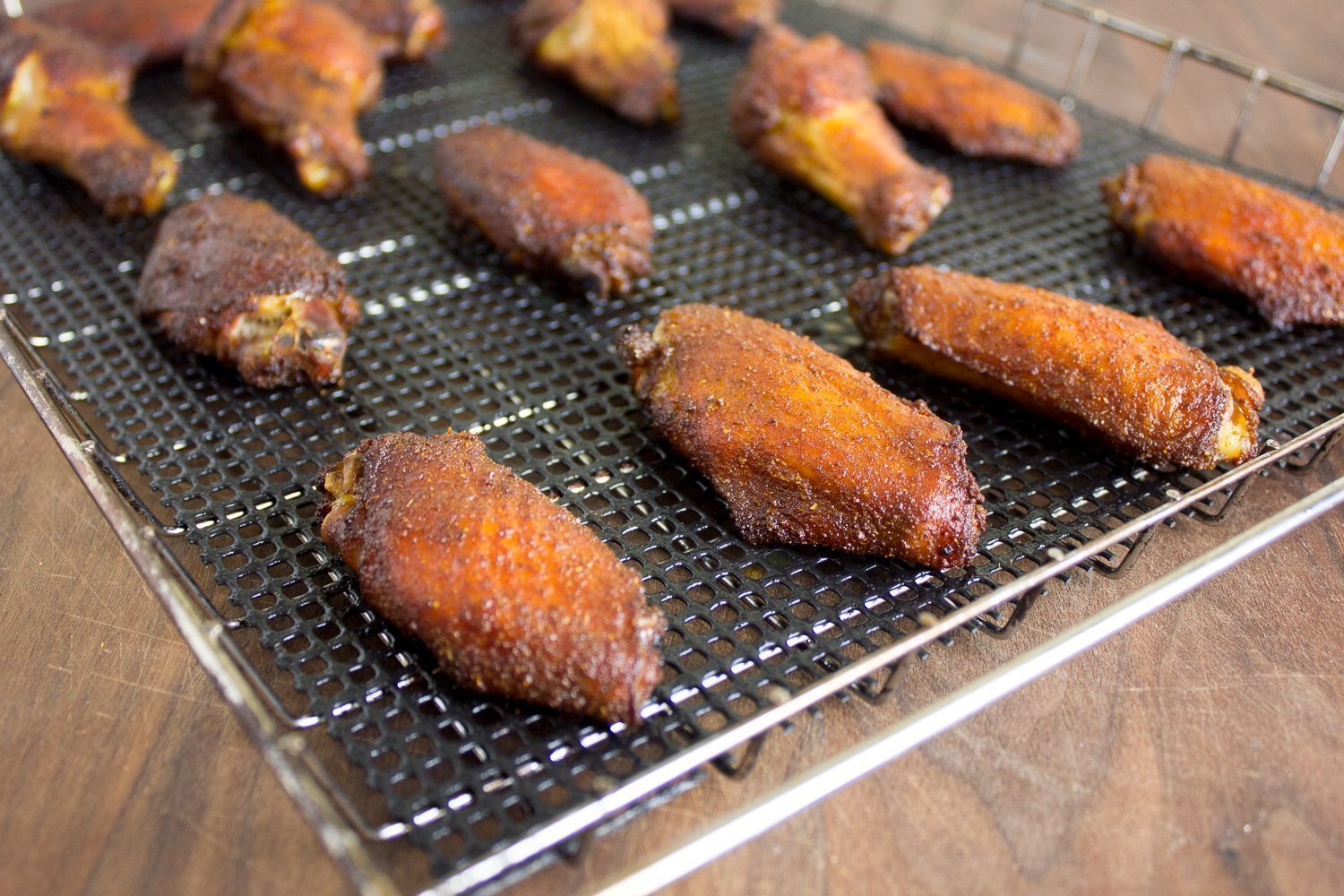Smoked curry chicken wings recipe